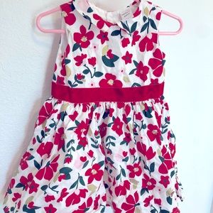 Carter’s 18 Month Red Floral Toddler Dress